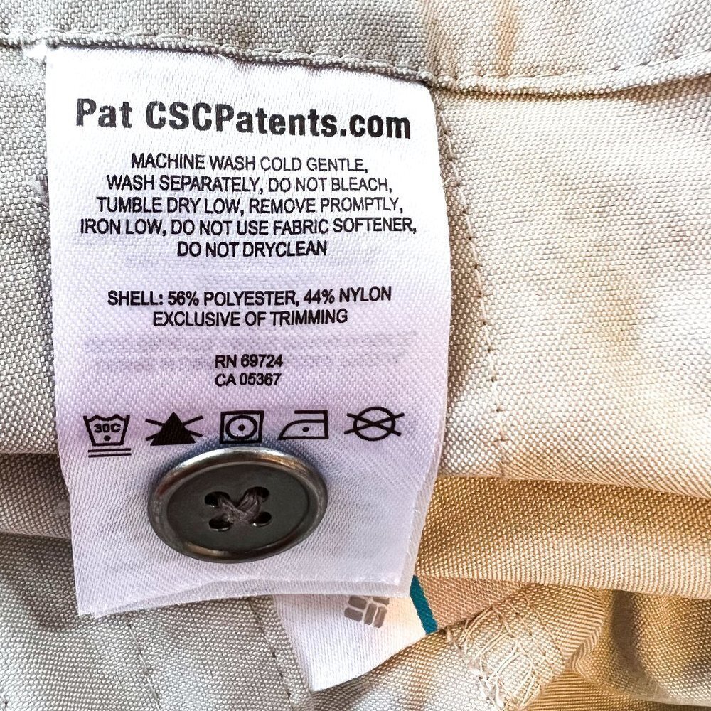 Columbia Pilsner Peak capris Tan Size 4 - Picture 8 of 11